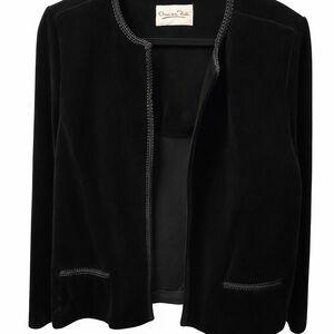 Oscar de la Renta Elegant Black Blazer